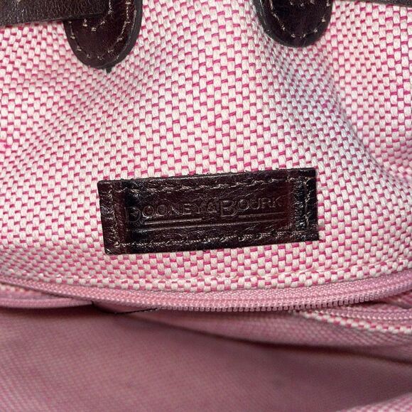 Dooney & Bourke Medium Chiara Handbag Red Brown - Picture 12 of 16